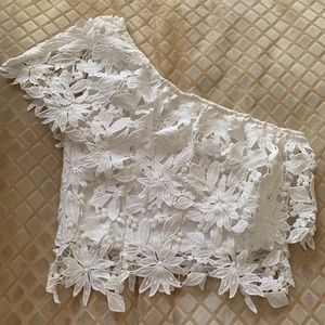 CROPPED LACE TOP...A STUNNING WOW!!